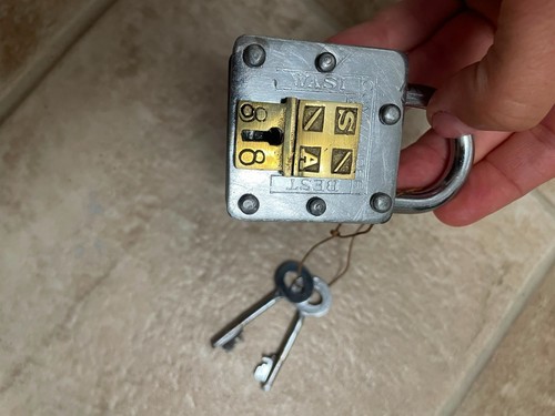Vintage wasi padlock - vintage,
