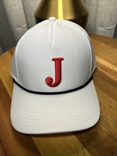 Justin Boots White Ball Cap