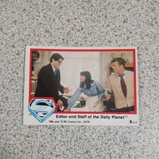 Superman 1978 card 8 - superman,