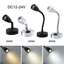DC12V 24V RV Boat LED Reading Light Wall Lamp for Truck Motorhome Yachts Cabin