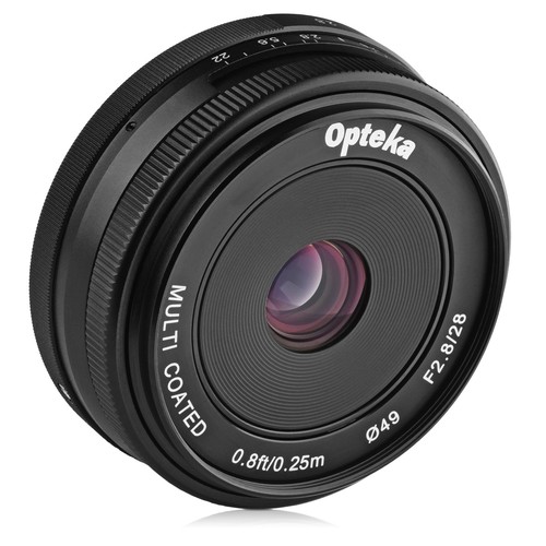 Opteka 28mm lens for - opteka, f/2.8