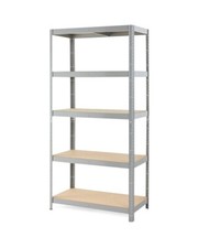 5 Tier Workzone Heavy Duty Steel Racking Shelf Garage Storage Shelving Warehouse