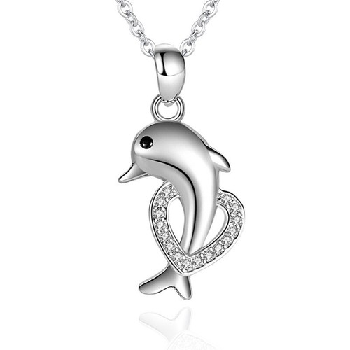 925 sterling silver - sterling, dolphin