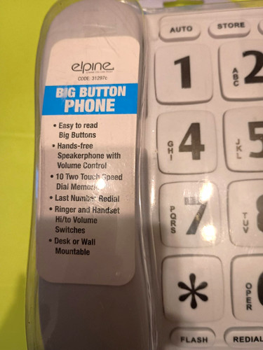 Elpine b20 3bt big - uk, button