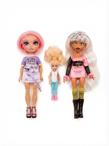 Lot dolls rainbow - 3,