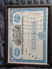 Nice U.S. Share Certificate In