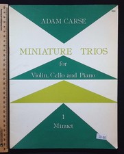 Miniature Trios for Violin
