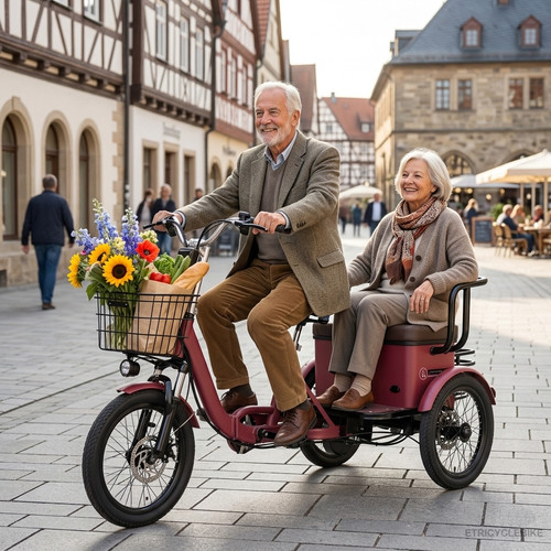 Folding electric bike - folding,