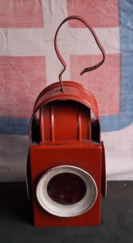 Antique railway lantern - railway,
