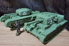 2 x Cromwell IV and Churchill