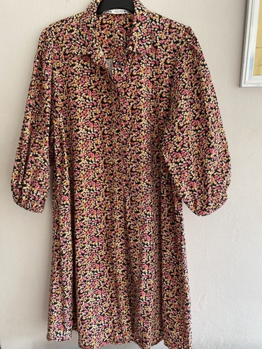 Zara cotton ditsy floral - floral, shirt