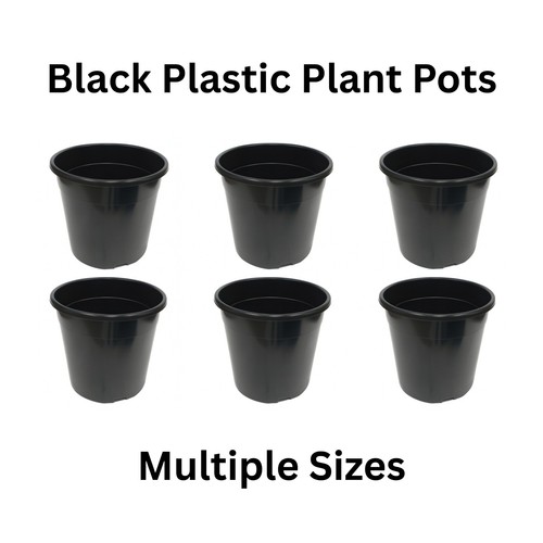Plastic plant pots multiple - pots,
