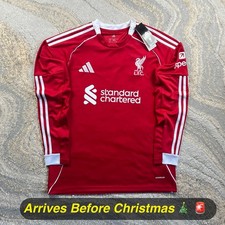 🚨LAST ONE| Liverpool FC Adidas 2025/26 Home  Rare T-shirt | FREE SHIPPING 🤑  M