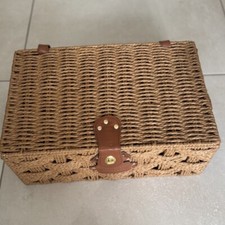 Alfred Button Hamper Co Woven Wicker Hamper Storage Basket