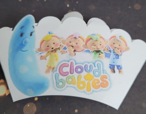 Cloud babies 12xedible precut - cloud,