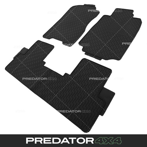 Black rubber heavy duty - black,