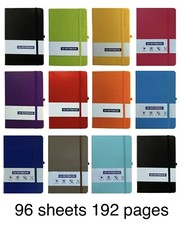 Hardback Lined Notepad Notebook  A5 A4 A6 Notes Journal Diary School Home Gift