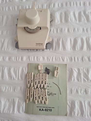 Brother intarsia 8210 - brother, ka-8210