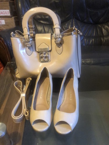 Tom eva beigeleather handbag - tom,
