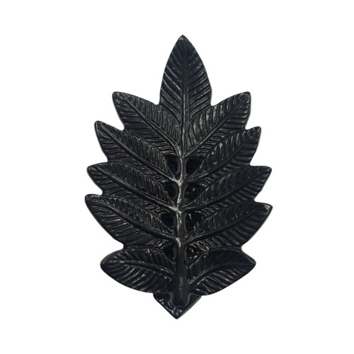 Front door knocker leaf design - door,