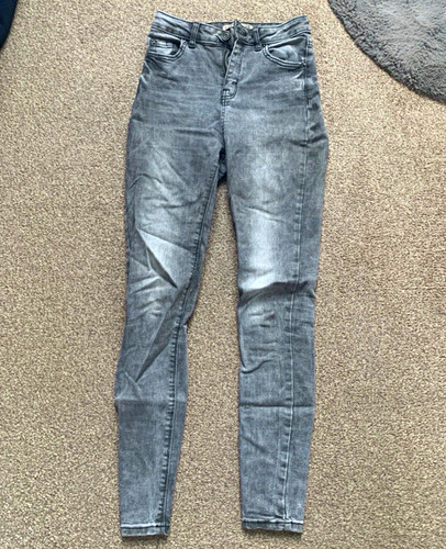 Denim grey skinny jeans - denim,
