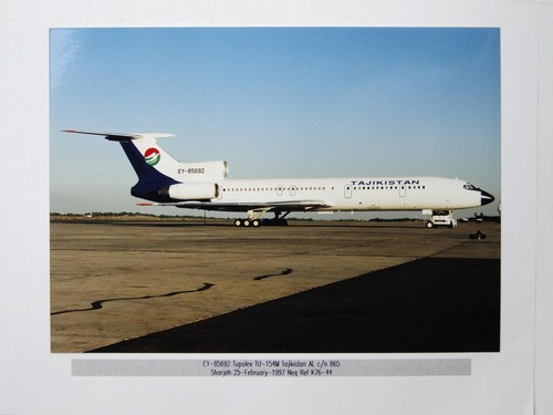 Tajikistan airlines tupolev - tajikistan,