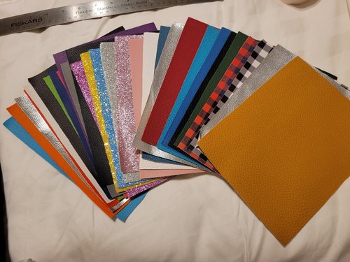 Scrap faux leather - scrap,