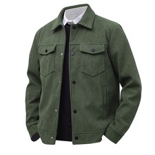 Men's Jumbo Lapel Corduroy