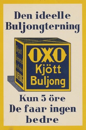 Vintage oxo bouillon - 🌟,