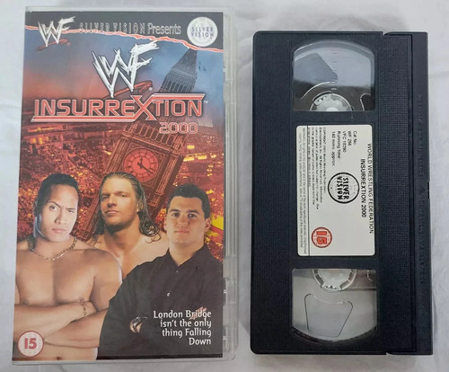 Wwf insurrextion 2000 vhs - 2000,