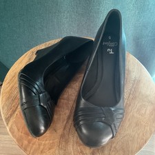 Women’s Black Leather 3 Inch