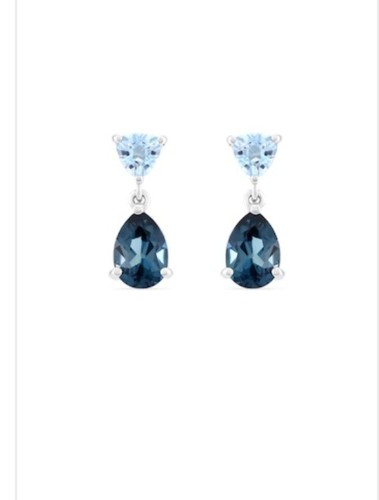 Nib pear shaped - pear, blue