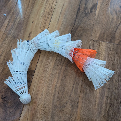 11pcs feather shuttlecocks - feather,