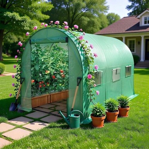 Durable 3x2x2m polytunnel - 3x2x2m, pe