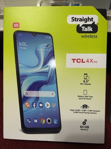 Tcl 64gb black - 4x,