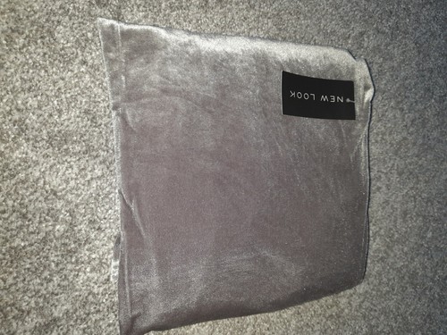 New look grey velvet mermaid - new,