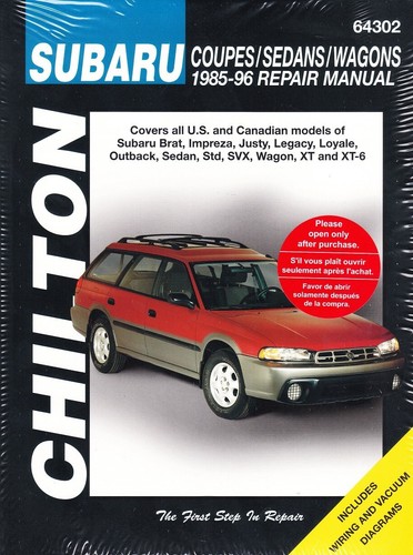 1985 1996 subaru coupes sedans - 1985-1996,