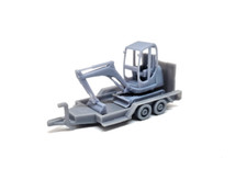 N Gauge Minidigger and Trailer Model Railway Scenery