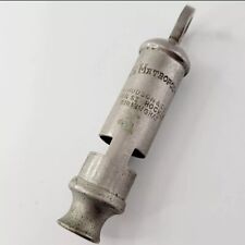 ANTIQUE "THE METROPOLITAN" PATENT POLICE WHISTLE VINTAGE J HUDSON