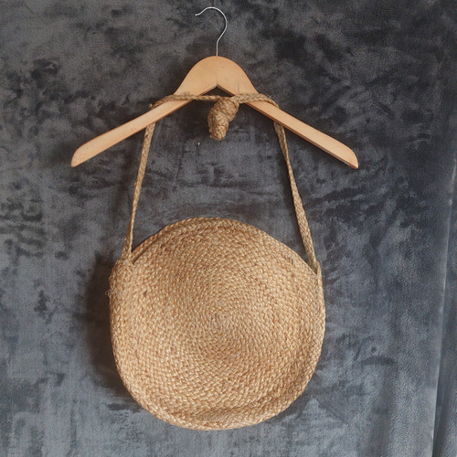 Zara round jute straw - ​zara,