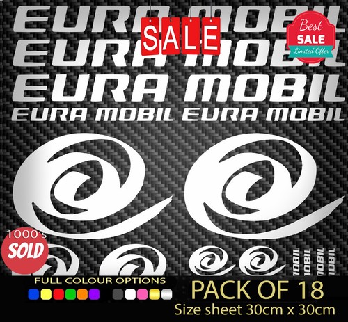 Eura mobil vinyl decal - eura,