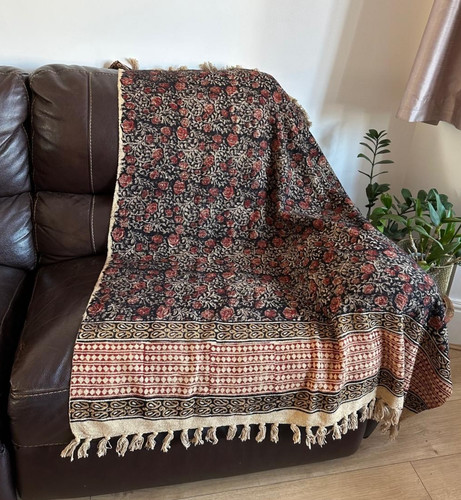 Indian hand block printed - hand,