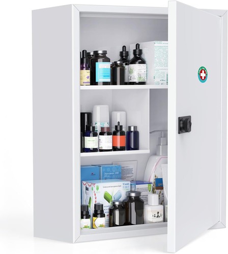 Wall mount medicine - medicine, cabinet
