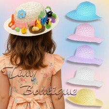 Easter Bonnet Boys Girls Hat To Decorate For Children's Parties Parades Summer
