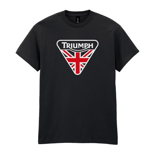 Triumph motorcycle union jack - motorcycle,