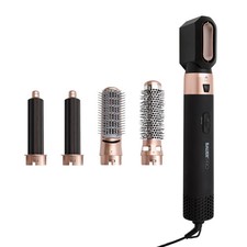 Bauer 5 in 1 Hair Styler / Curl, Straighten, Volumize, Smooth and Dry Hair