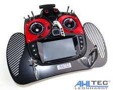AHLtec Sender Console For Graupner MZ-32 & MZ-16 HoTT In Black - Foldable Handle