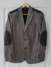 Zara Man Brown Houndstooth