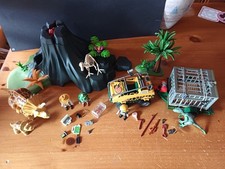 playmobil dinosaur and