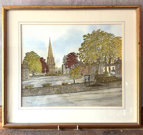 Signed yorkshire village - yorkshire,
